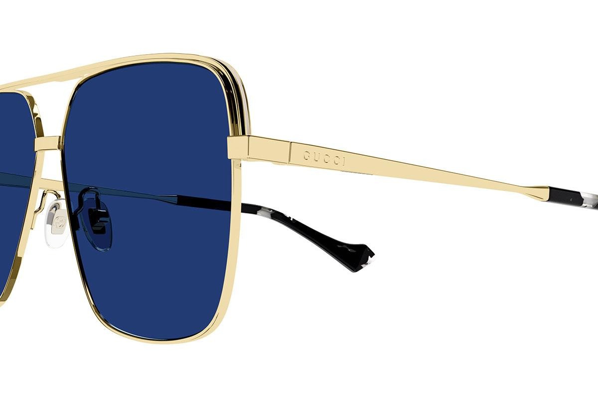 Gucci GG1099SA (002) 61 | Unisex Lacivert Güneş Gözlüğü